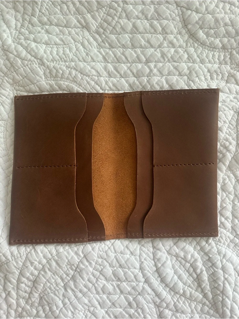 ABLE Brown Leather Card & Key Holder
